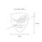 ROG Belief Aluminum PC Case Sticker Gamer Logo Label For Custom Modding 4