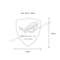 ROG Belief Aluminum PC Case Sticker Gamer Logo Label For Custom Modding 4