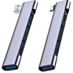 ultradock 4-in-1 usb-c hub adapter – high-speed universal usb 3.0 docking station