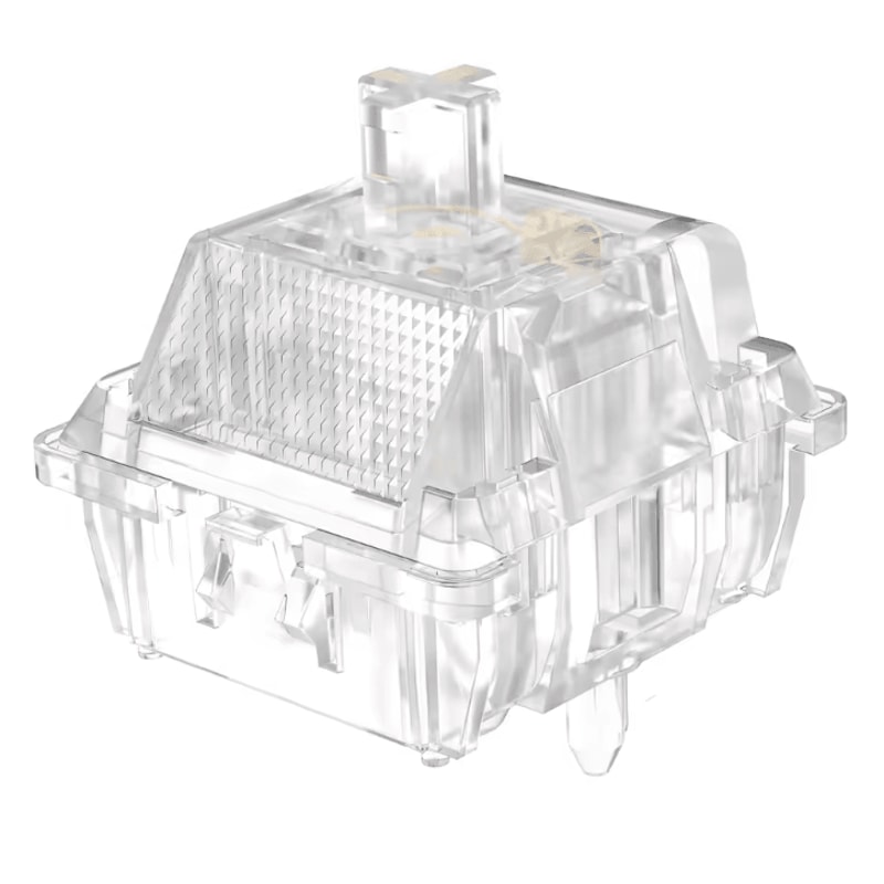 DUROCK Ice King 62g Linear Keyboard Switches Smooth Clear RGB 5Pin Set 0