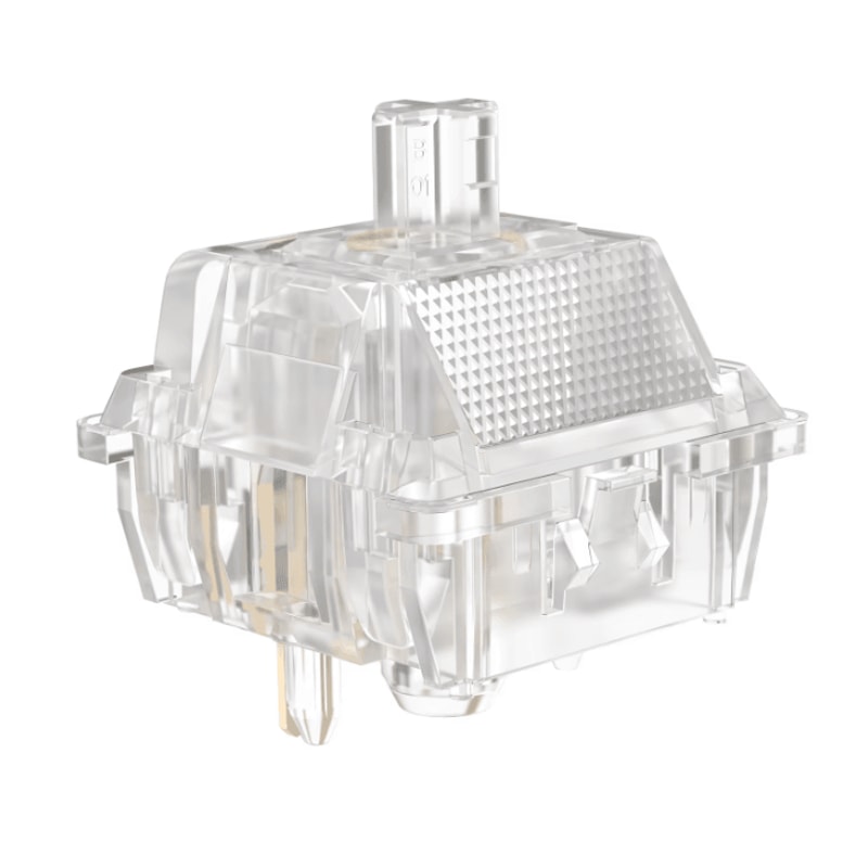 DUROCK Ice King 62g Linear Keyboard Switches Smooth Clear RGB 5Pin Set 2