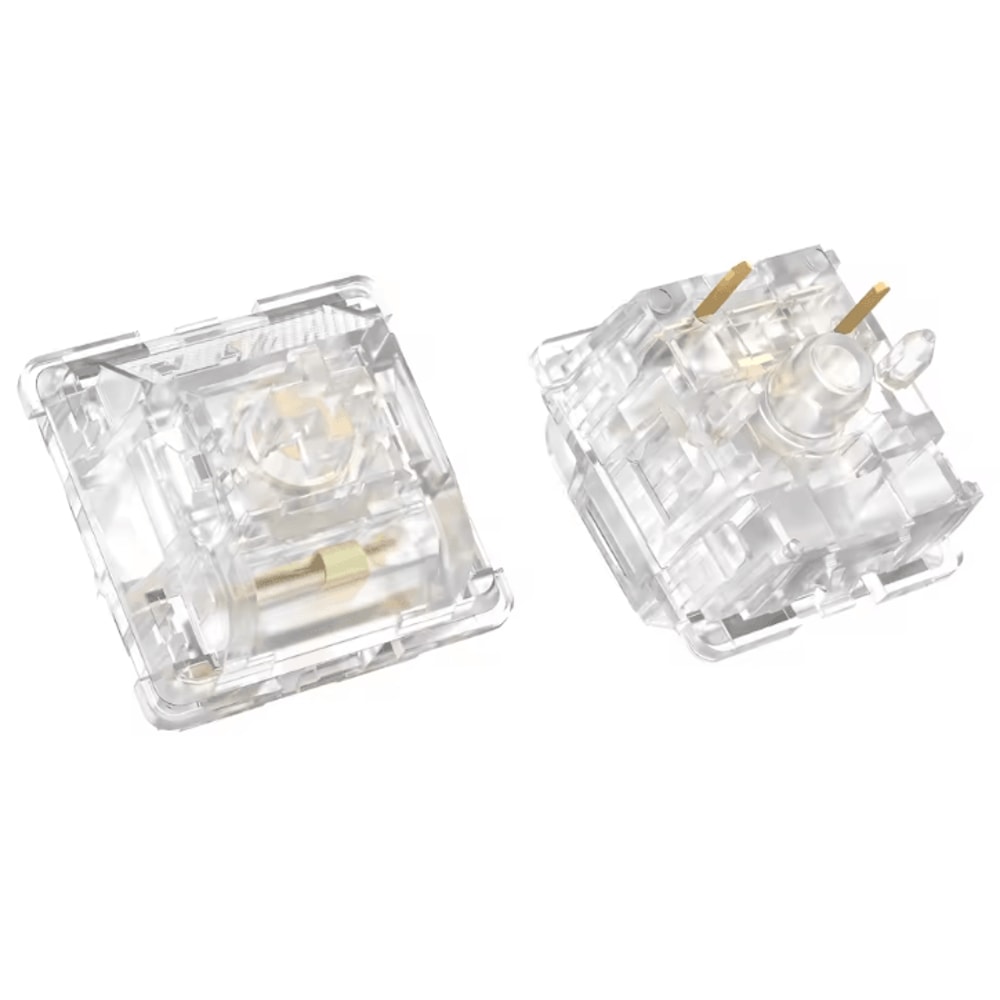 DUROCK Ice King 62g Linear Keyboard Switches Smooth Clear RGB 5Pin Set 3