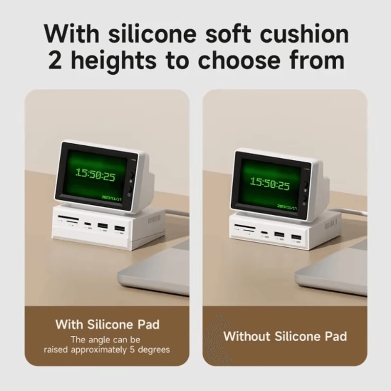 Hagibis 35 Inches USBC Mini Monitor Hub IPS Sub Screen HighSpeed Docking Adapter 4