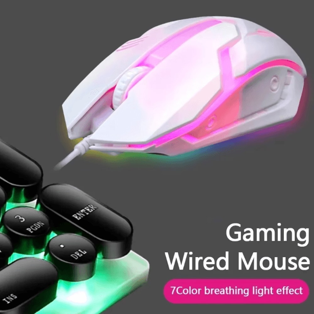 SpectraGlow USB RGB Gaming Mouse Wired Esports Office Mouse For PC Laptop 3