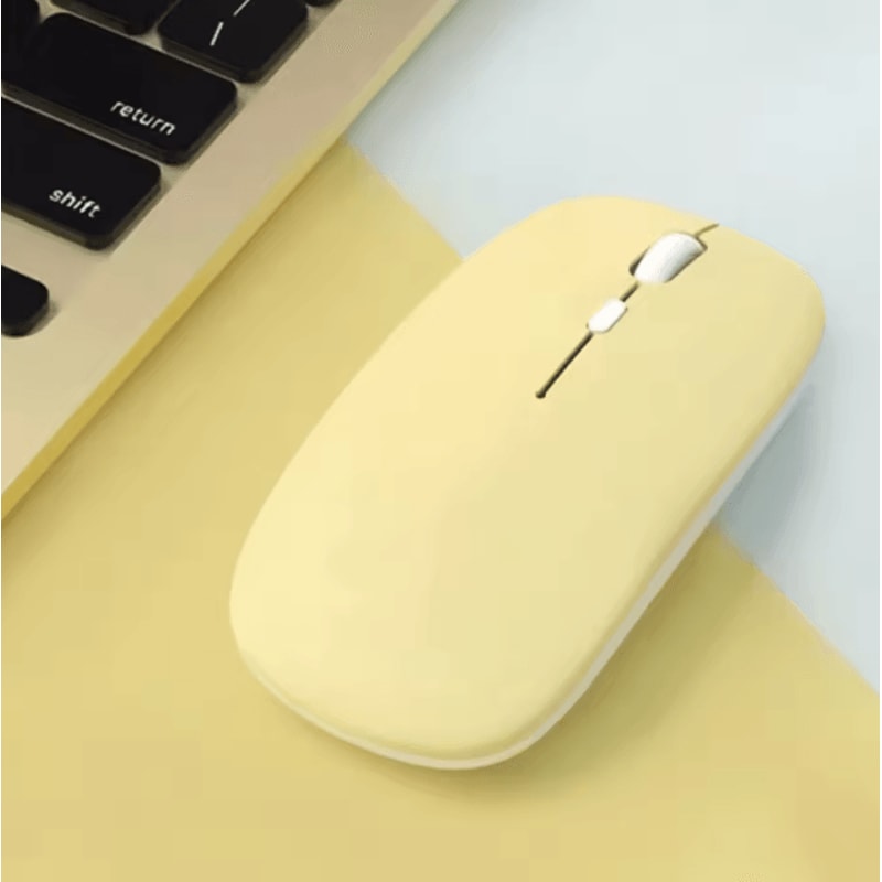 Marcaron Silent Bluetooth Mouse Noiseless Wireless Optical Mouse For Laptop Tablet PC 6