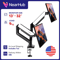 Nearhub Dual Arm Monitor Stand Adjustable Desk Mount For 1332 Inches Screens With CClamp Grommet 0