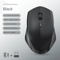 ErgoConnect Pro 1600 DPI Ergonomic Wireless Bluetooth Mouse Rechargeable DualMode For Laptop MacB 9