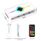 ARGBSync Pro 3in1 5V ARGB 4Pin PWM Fan Hub Splitter Up To 1to9 Ports Magnetic Suction 7