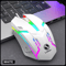 Limei S1 LED Luminous Wired Gaming Mouse Silent Click USB For Desktop Laptop 5