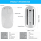 AeroTouch Pro Wireless Bluetooth Rechargeable Touch Mouse DualMode Silent Slim Ergonomic For PC M 4