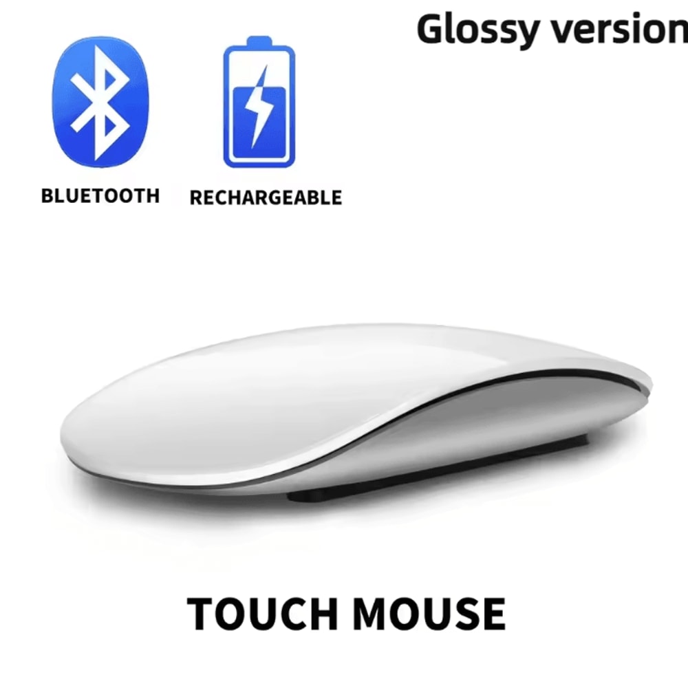 AeroTouch Pro Wireless Bluetooth Rechargeable Touch Mouse DualMode Silent Slim Ergonomic For PC M 5