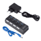 PowerMax 30 47Port USB 30 Hub Splitter With OnOff Switch Power Adapter 6