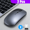AirGlide Duo UltraThin DualMode Wireless Mouse With Bluetooth 50 And 24GHz For Laptop And Tablet 7