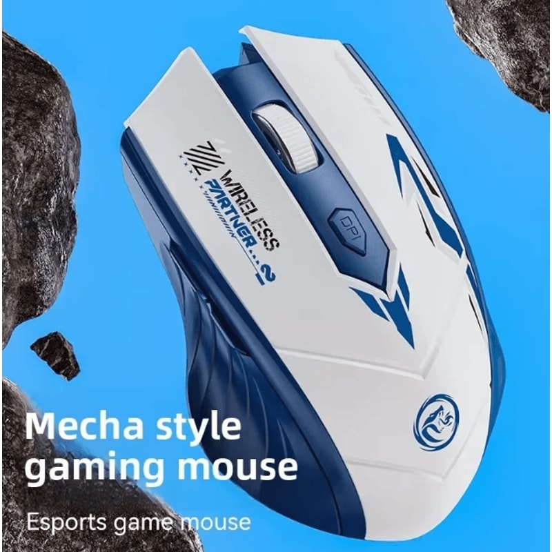 24G Wireless Mouse Bluetooth 54 Mouse DualMode Gaming Mice ESports Rechargeable Mouse 1600DPI PC Ga 1