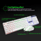 KM320 Keyboard Mouse Combo Waterproof Backlit Gaming Set With Luminous LED 3
