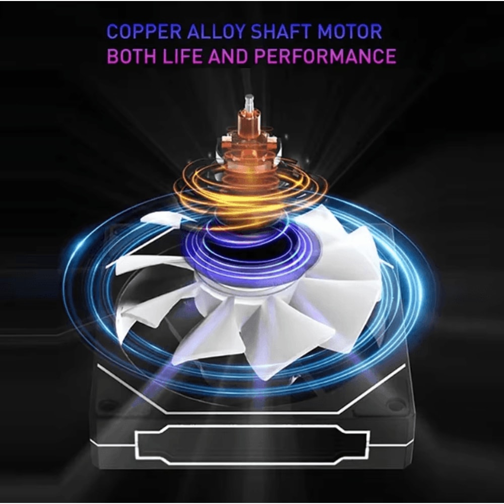 OEM PRISM 4 PRO 120mm ARGB PWM Cooling Fan Quiet HighAirflow PC Case Fan 1