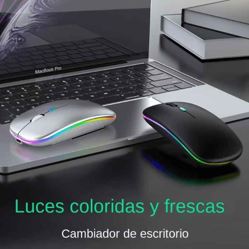 LumiWave 52 Wireless Bluetooth Gaming Mouse USB Charging 24 GHz Portable Mouse 1