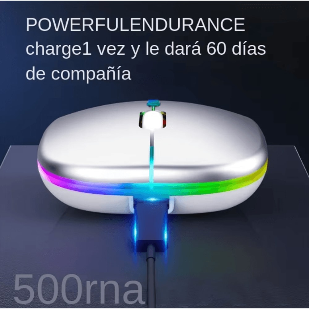 LumiWave 52 Wireless Bluetooth Gaming Mouse USB Charging 24 GHz Portable Mouse 2