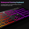 SpectraMute RGB Backlit Gaming Keyboard Wired USB Multilingual Layout For PC Laptop 0