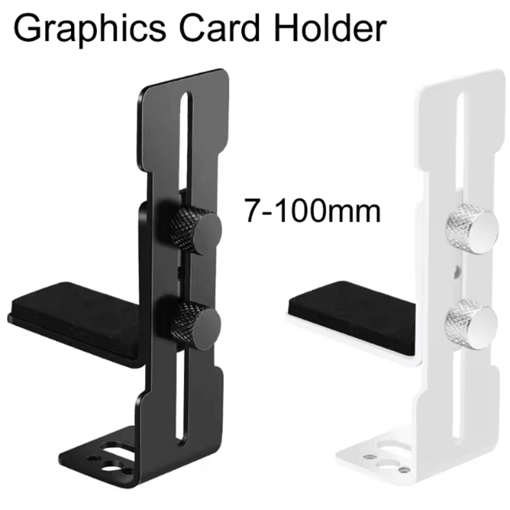 FlexiGuard Adjustable Graphics Card Holder HeightAdjustable GPU Support Bracket For ITX ATX PC Ca 0