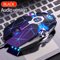 ShadowSilence 3200DPI Wired Gaming Mouse Silent USB Optical With LED Backlit 4