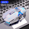 ShadowSilence 3200DPI Wired Gaming Mouse Silent USB Optical With LED Backlit 5