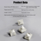 KTT Kang White V3 Mechanical Keyboard Switches 3Pin Custom Linear RGB SMD Set Compatible With MX 1