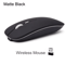 UltraSilent Rechargeable Wireless Optical Mouse UltraThin 24 G Mini USB Mouse For Laptop PC 6