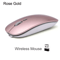UltraSilent Rechargeable Wireless Optical Mouse UltraThin 24 G Mini USB Mouse For Laptop PC 8
