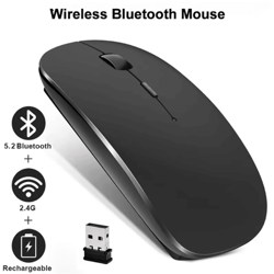 flexiconnect universal bluetooth wireless mouse – silent portable mouse for laptop, tablet & pc