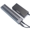 PowerMax 16Port USB 30 Hub HighSpeed Multiport Splitter With OnOff Switch Power Adapter 1