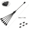 5V 3Pin Addressable ARGB Female To Female Splitter Extension Cable For Extending PC Computer Fans 7