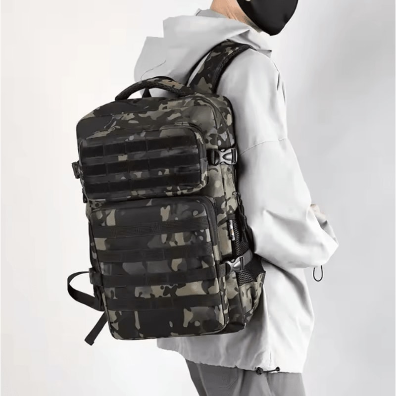 TrailMaster 35L Waterproof Tactical Backpack 1000D Nylon Outdoor Rucksack For Camping Hiking 4