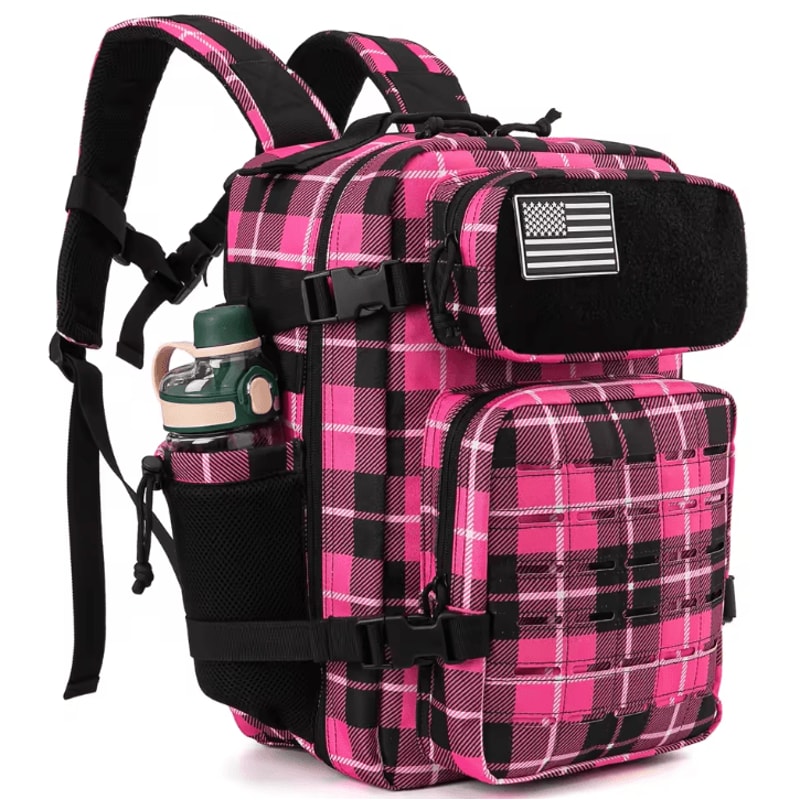 TrailPro 25L Tactical Backpack MOLLE Outdoor Rucksack For Hiking Survival EDC 13