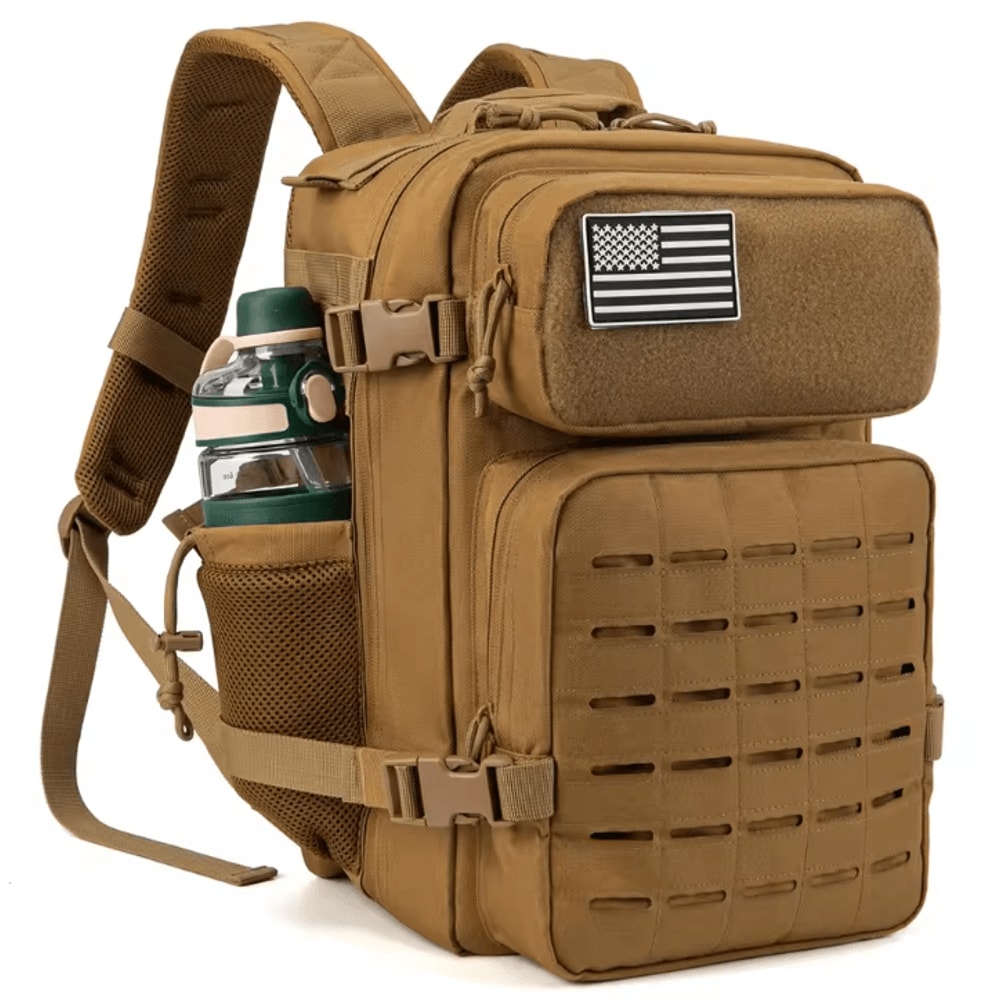 TrailPro 25L Tactical Backpack MOLLE Outdoor Rucksack For Hiking Survival EDC 2