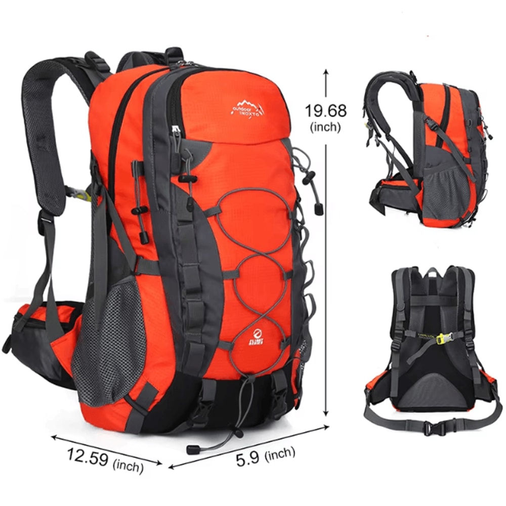 SummitPack 40 L Tactical Hiking Backpack Sturdy Outdoor Rucksack For Trekking Camping Travel 0