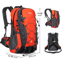 summitpack 40 l tactical hiking backpack – sturdy outdoor rucksack for trekking, camping & travel