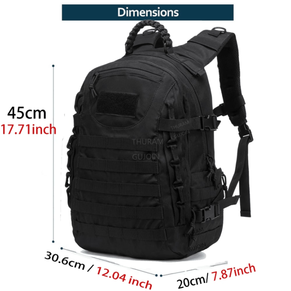 Fortis 38 L Waterproof Tactical Backpack Large Capacity Outdoor Rucksack With MOLLE System 3
