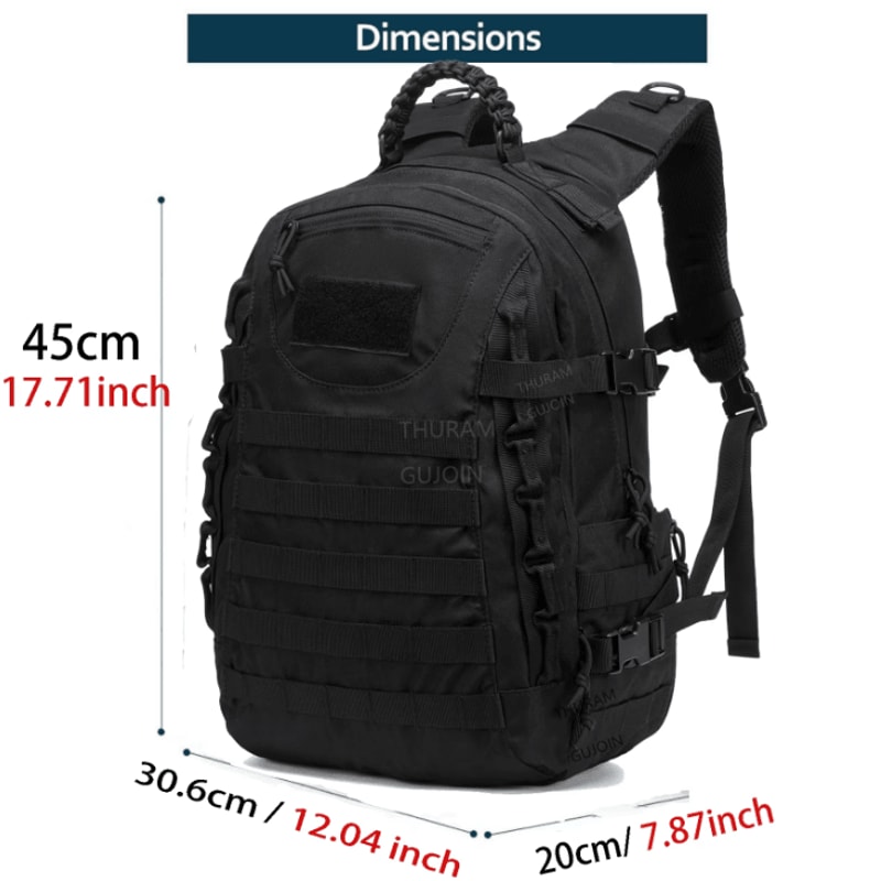 Fortis 38 L Waterproof Tactical Backpack Large Capacity Outdoor Rucksack With MOLLE System 3