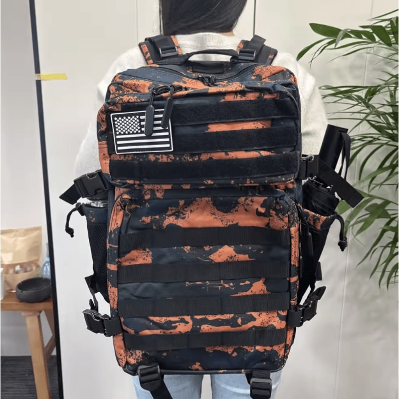 TitanTrail 45 L Tactical Backpack Large Waterproof Outdoor Rucksack For Hiking Camping Climbing 4