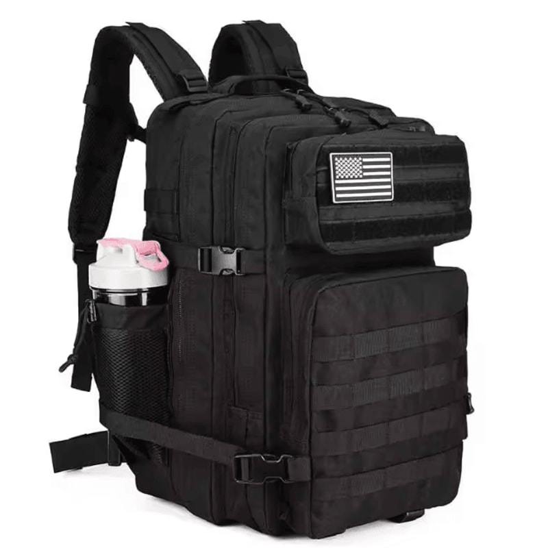 TitanTrail 45 L Tactical Backpack Large Waterproof Outdoor Rucksack For Hiking Camping Climbing 8