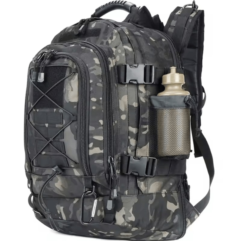 BattlePro 60 L Military Tactical Backpack MOLLE Assault Rucksack For Outdoor Travel Hiking Campin 10
