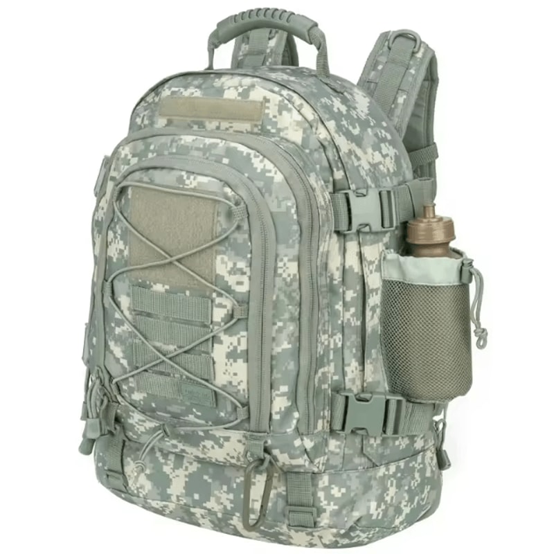 BattlePro 60 L Military Tactical Backpack MOLLE Assault Rucksack For Outdoor Travel Hiking Campin 11