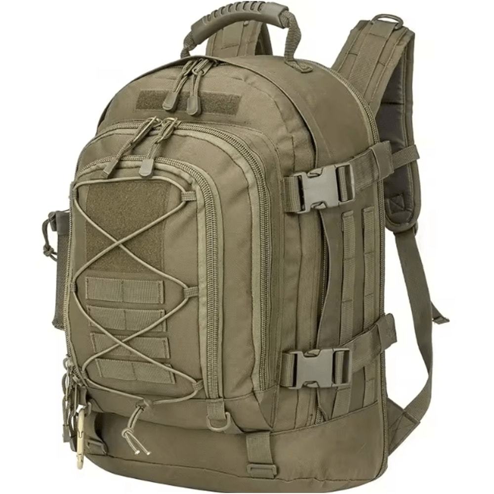 BattlePro 60 L Military Tactical Backpack MOLLE Assault Rucksack For Outdoor Travel Hiking Campin 8