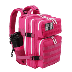 lhi 25 l tactical sports backpack – compact outdoor rucksack with bottle holder for fitness & travel