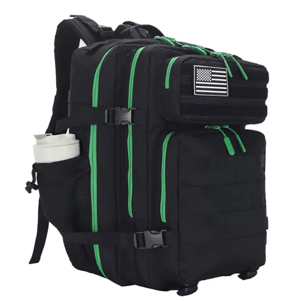 LHI 25 L Tactical Sports Backpack Compact Outdoor Rucksack With Bottle Holder For Fitness Travel 13