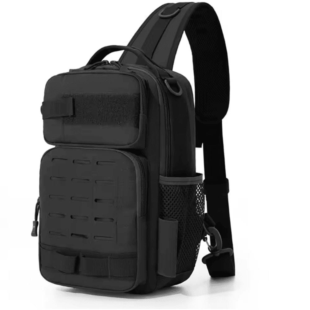 Tactical Climbing Chest Bag Backpack Accessories Lure Outdoor Fishing Camping Hiking Bag With Rod H 9