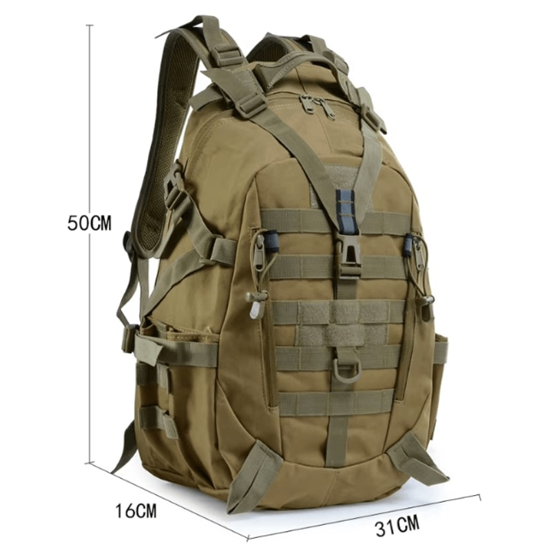 Sentinel Tactical Reflective Backpack MOLLE Outdoor Rucksack For Hiking Camping Travel 5
