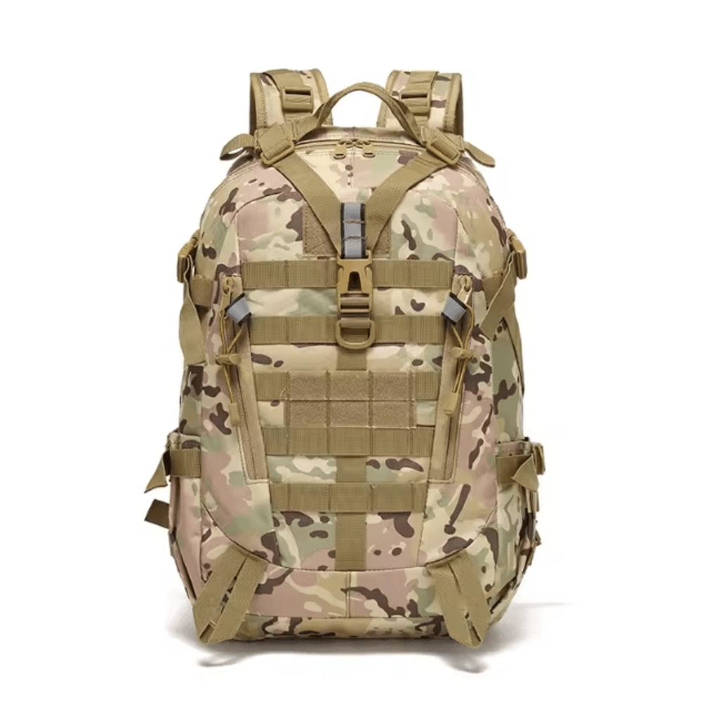 Sentinel Tactical Reflective Backpack MOLLE Outdoor Rucksack For Hiking Camping Travel 8