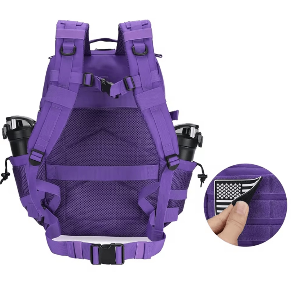 TitanGuard 45L Tactical Backpack Waterproof Assault Rucksack For 3Day Outdoor Camping Hiking 1